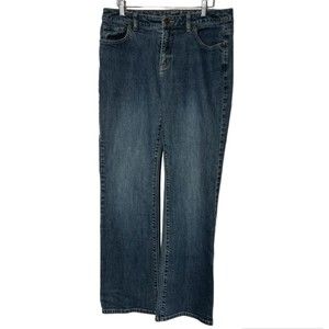 Lands End Jeans Medium Wash Bootcut Women's Size 10